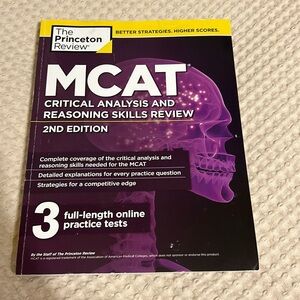 Princeton Review CARS Review Unused